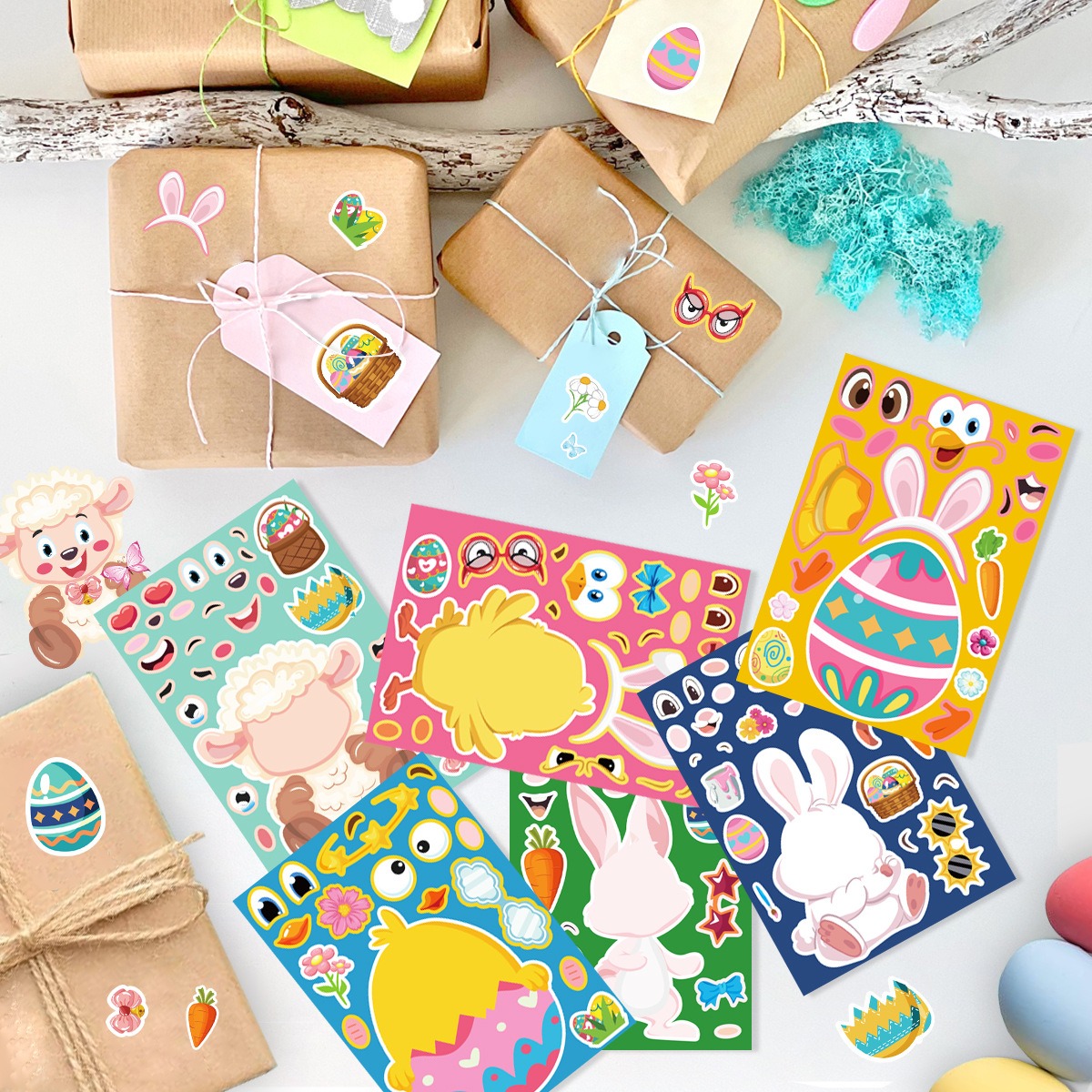 Easter Stickers for Kids Toddlers