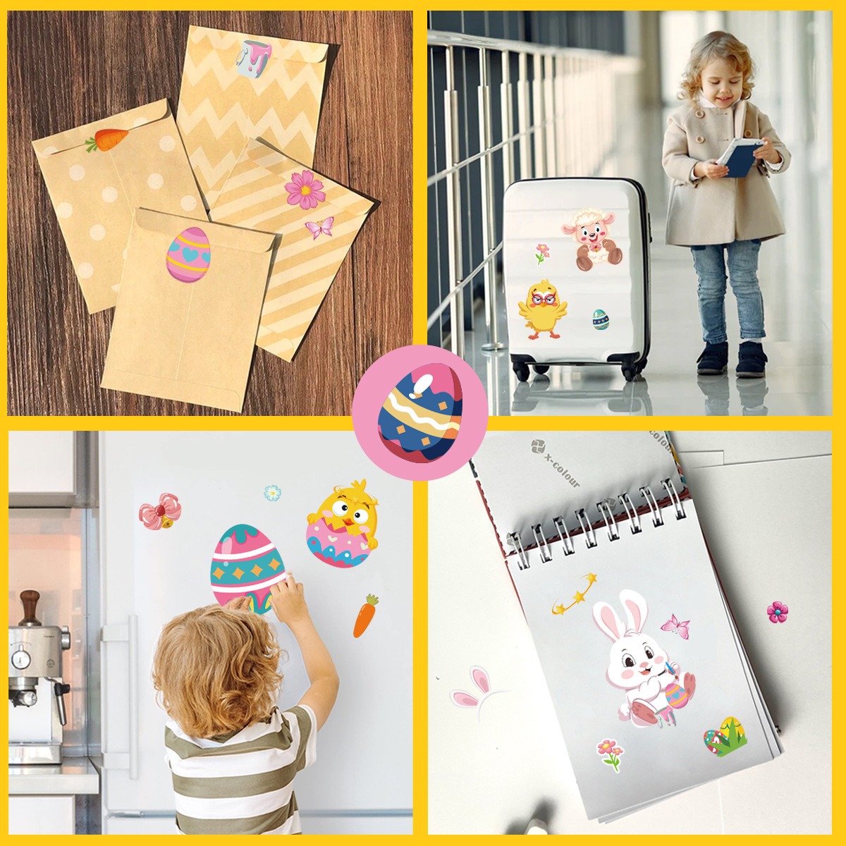 Easter Stickers for Kids Toddlers