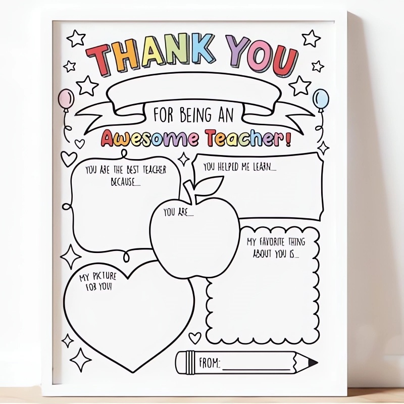 Funny DIY Teacher Appreciation Card