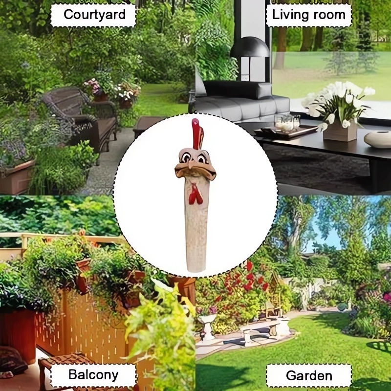 🐓Funny Hidden Chickens Garden Decoration