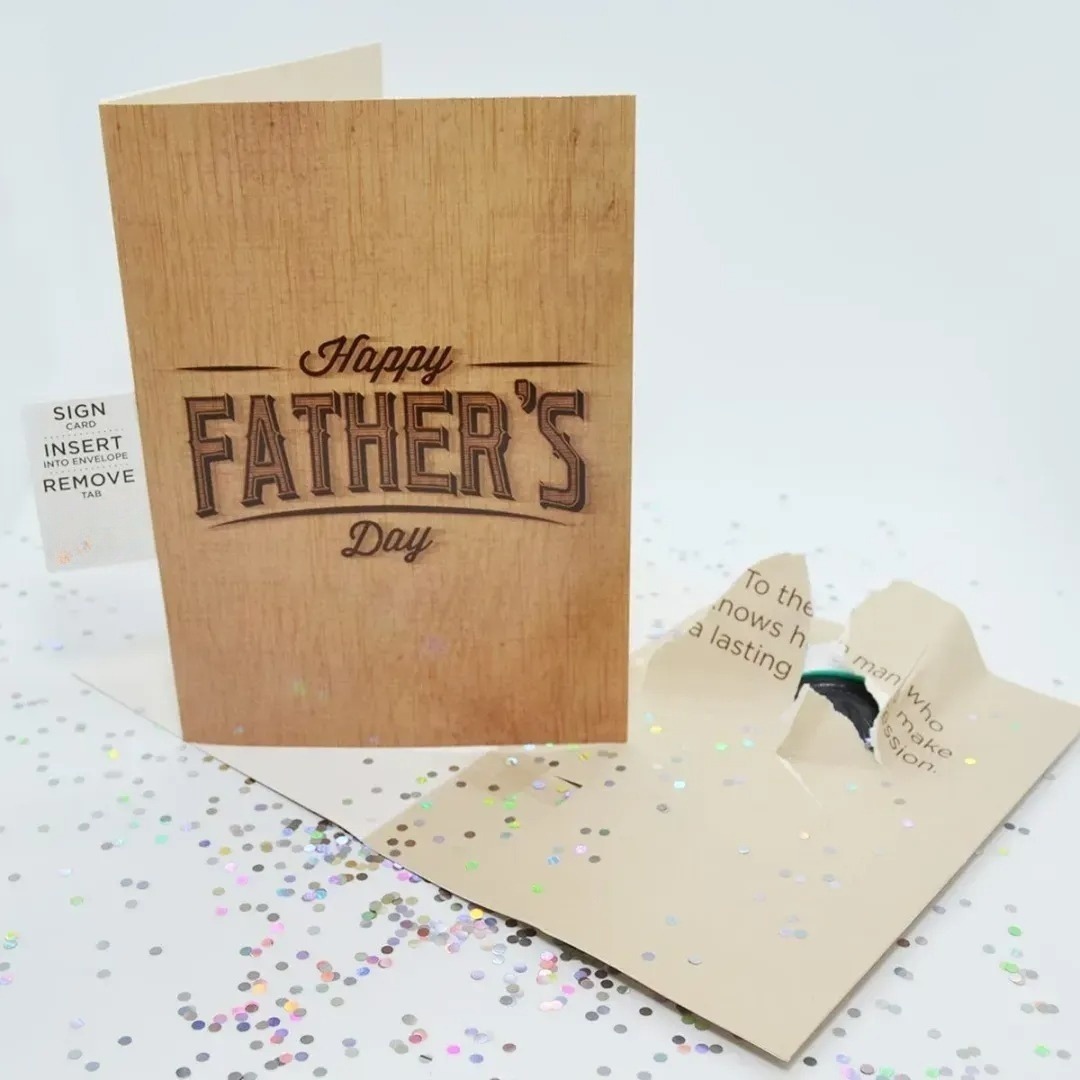 🎶🔊Endless Farting Father's Day Card