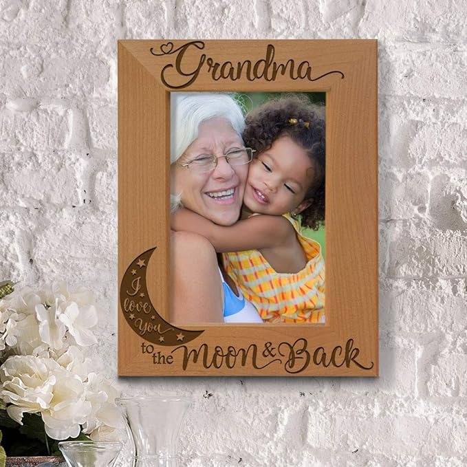 I Love You to the Moon and Back Photo Frame