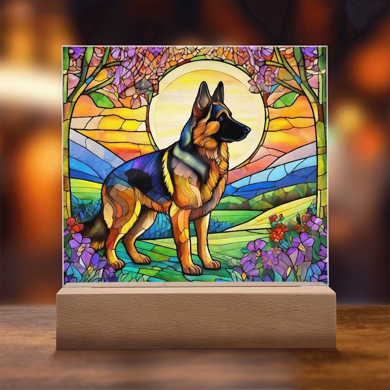 🐕Dogs Stained Decoration