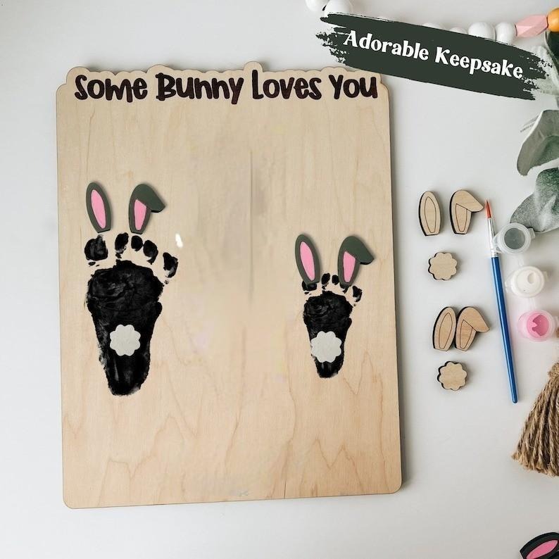 Easter Kids Gifts - 👣Foot Print Keepsake