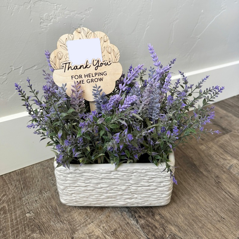 Mother's Day Gift - Gift Card Holder Plant Sign