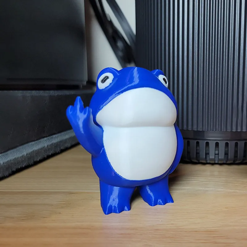 🐸Cheeky Middle Finger Frog😂