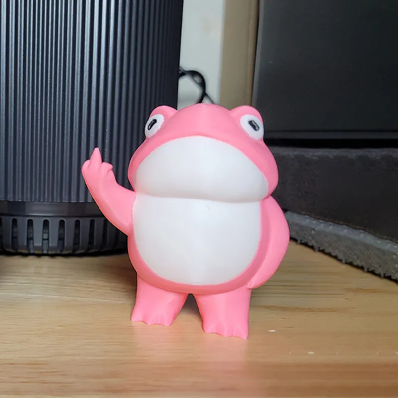 🐸Cheeky Middle Finger Frog😂