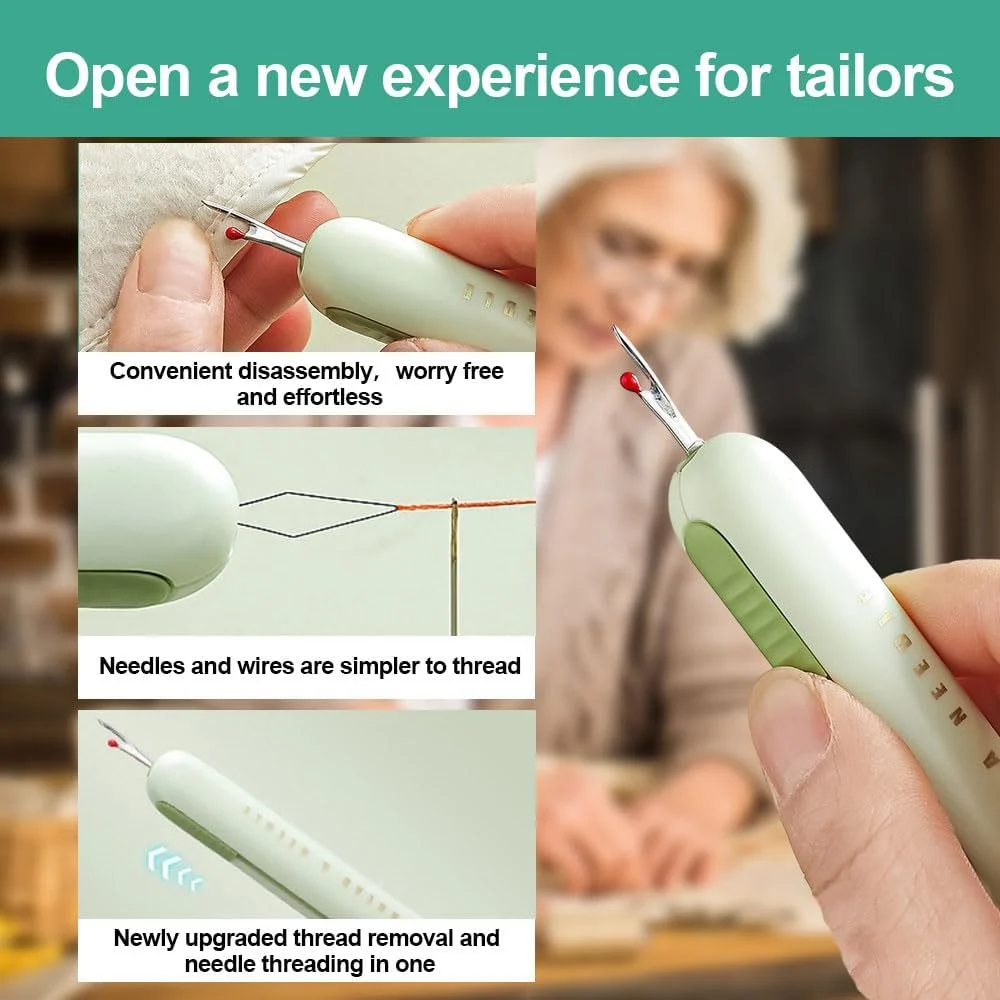 2 in 1 Needle Threader Seam Ripper