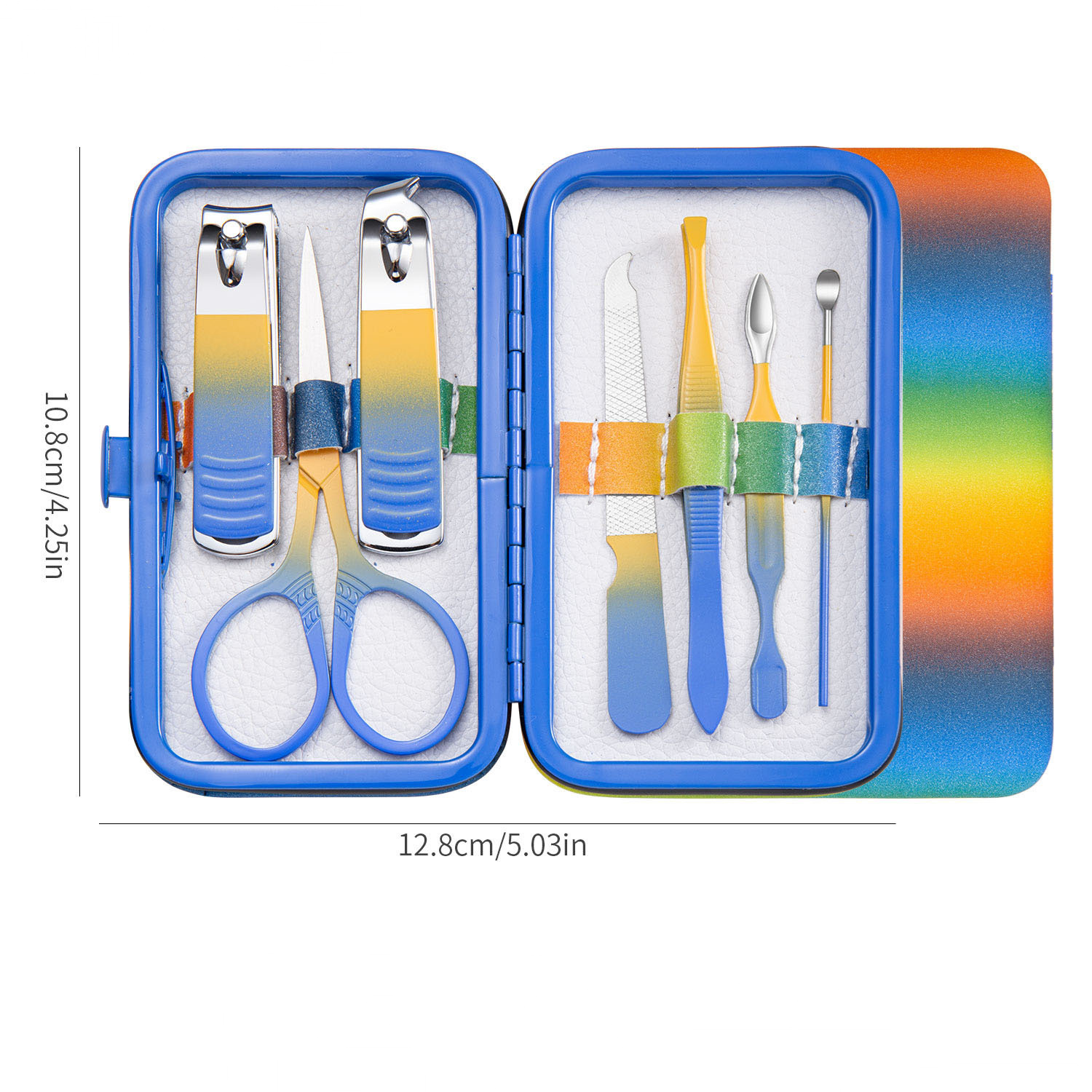 🔥Multicolor Stainless steels Manicure Set
