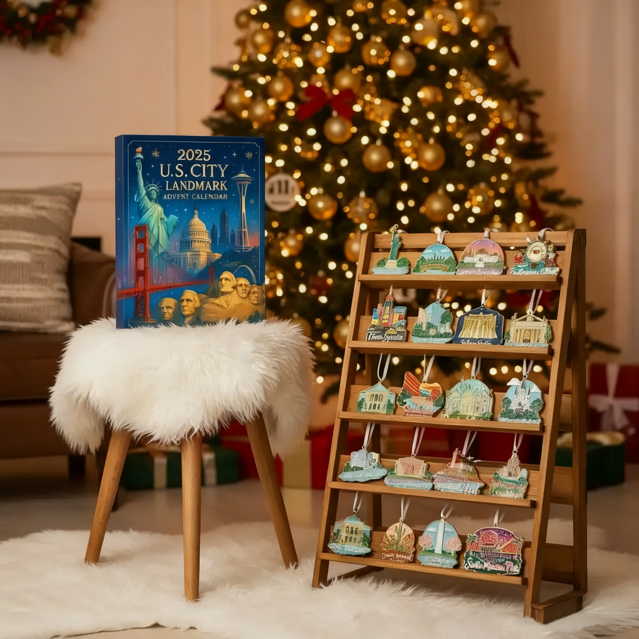 US City Landmark Advent Calendar 2025