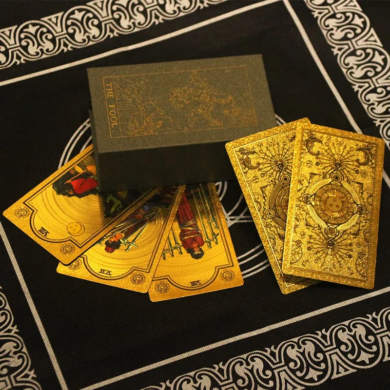 🔥Explore the Mystical World of Tarot Gold Foil Tarot🔮