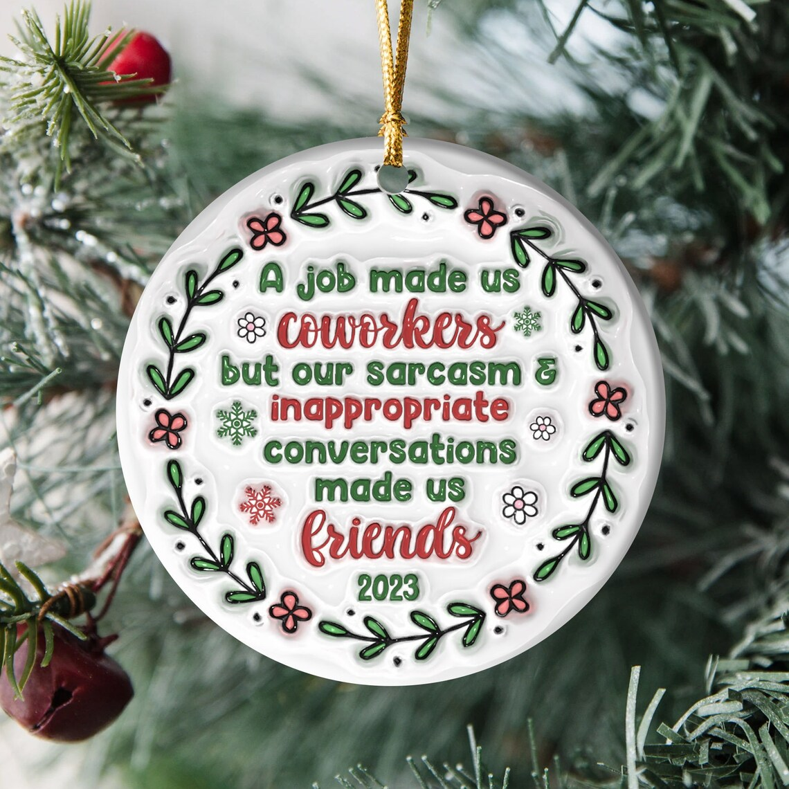 [🎄2023-Christmas Hot Sale]--A job made us coworkers🎁