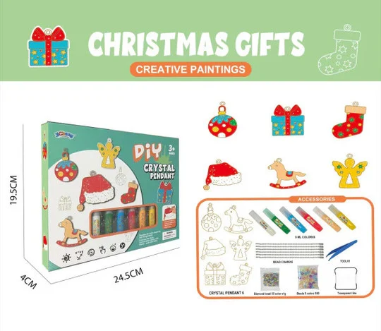 (🌲 Early Christmas Sale)🎁DIY Crystal Paint Arts and Crafts Set