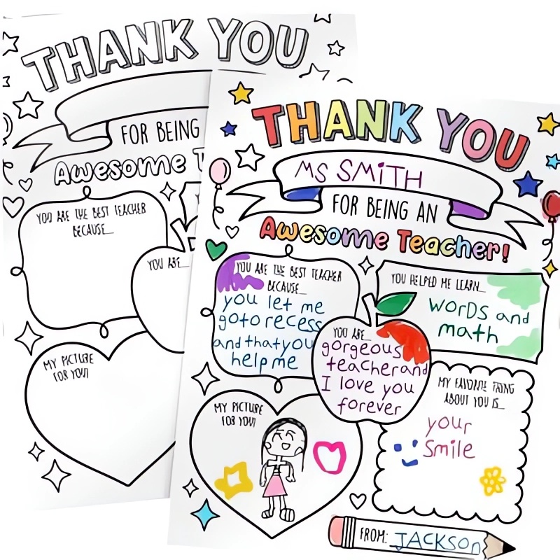 Funny DIY Teacher Appreciation Card