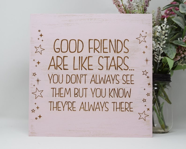 Friendship Decor - 💕There are friendships imprinted on our hearts that will never be diminished
