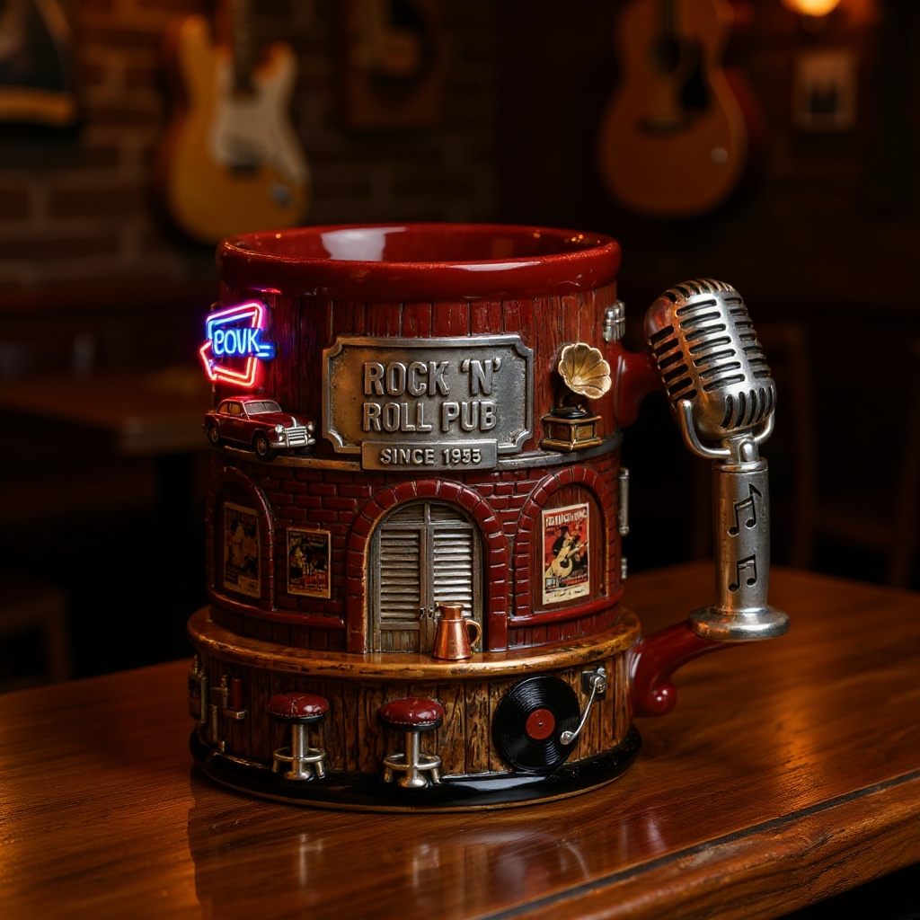 🍻3D Personalized Vintage Bar Mug