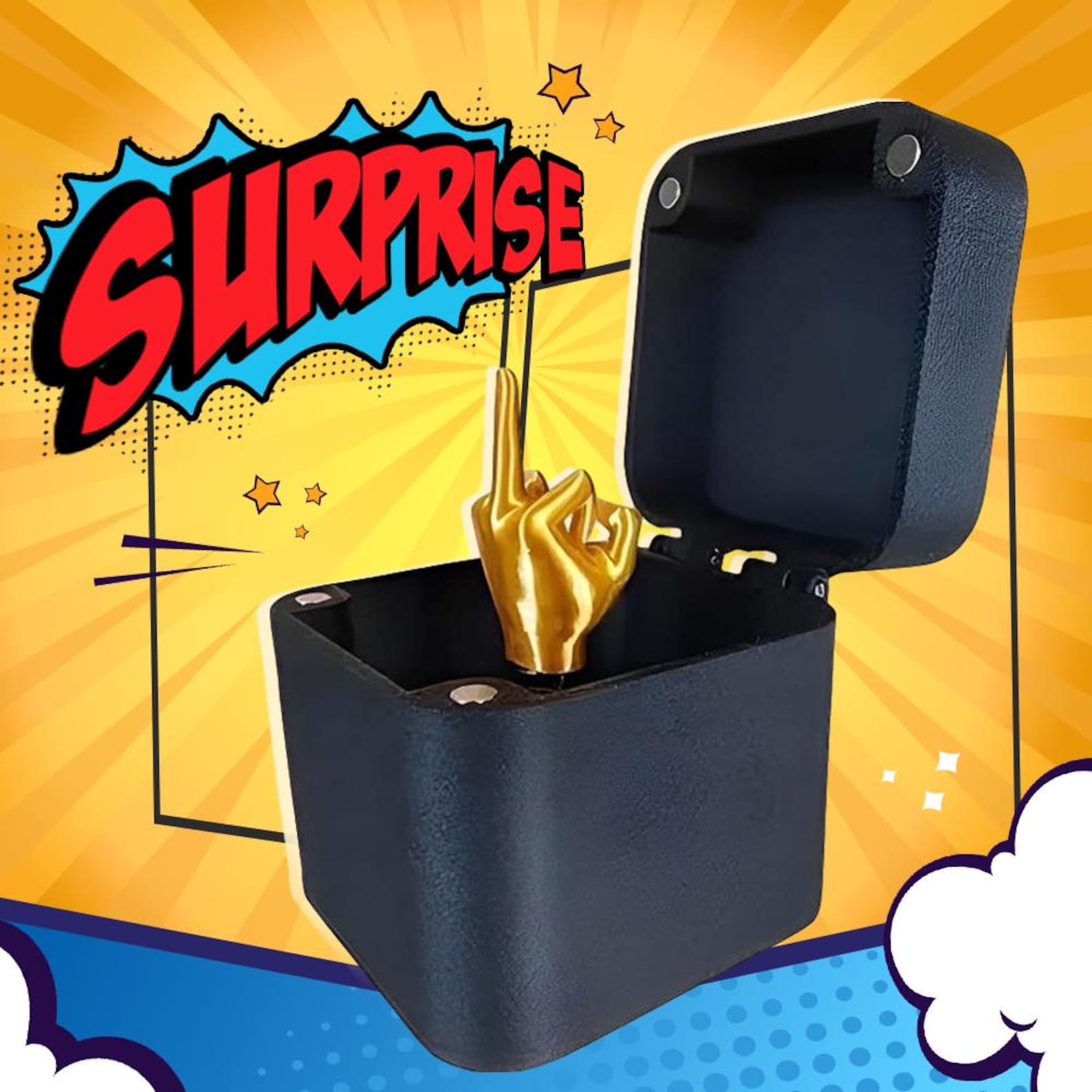 Funny Middle Finger🖕 / Heart❤️ / Rose🌹 Box