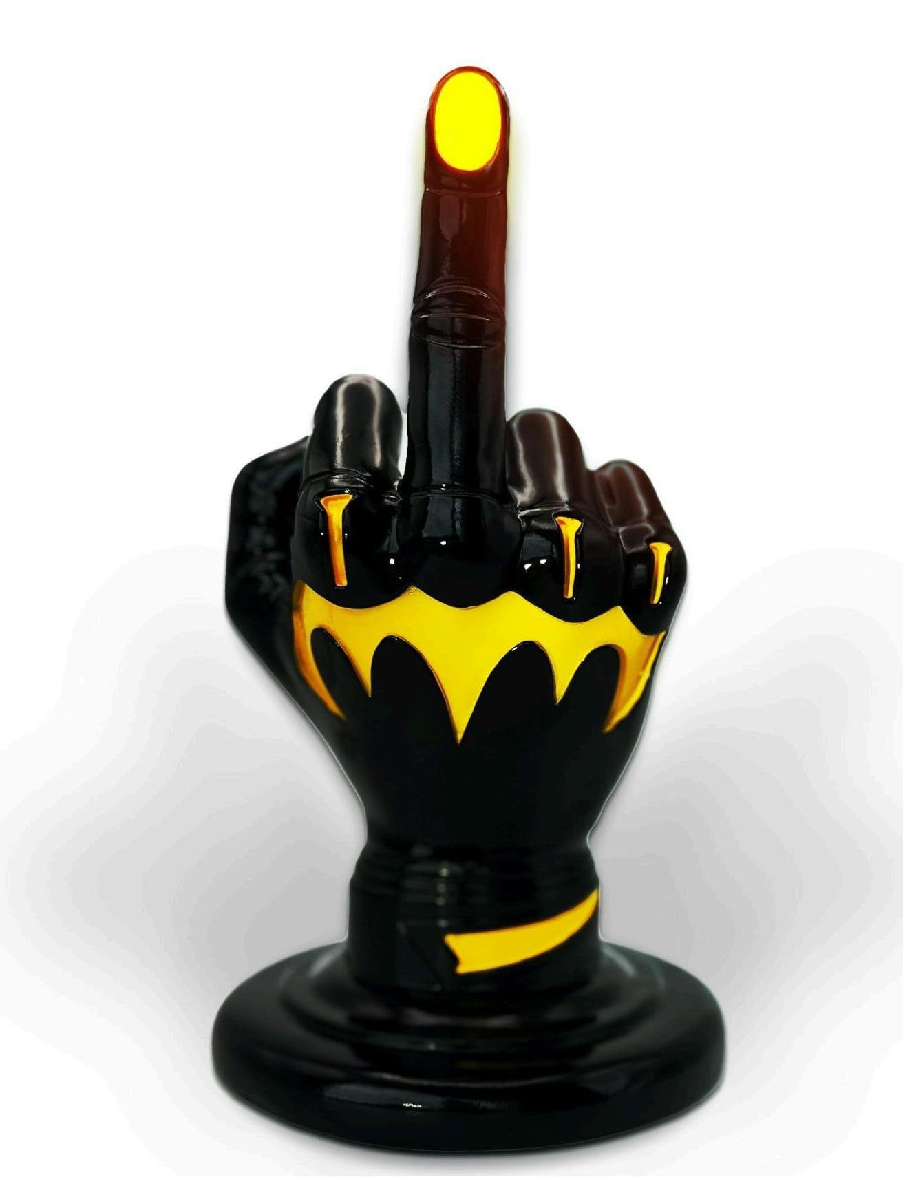 LED Middle Finger Statue 