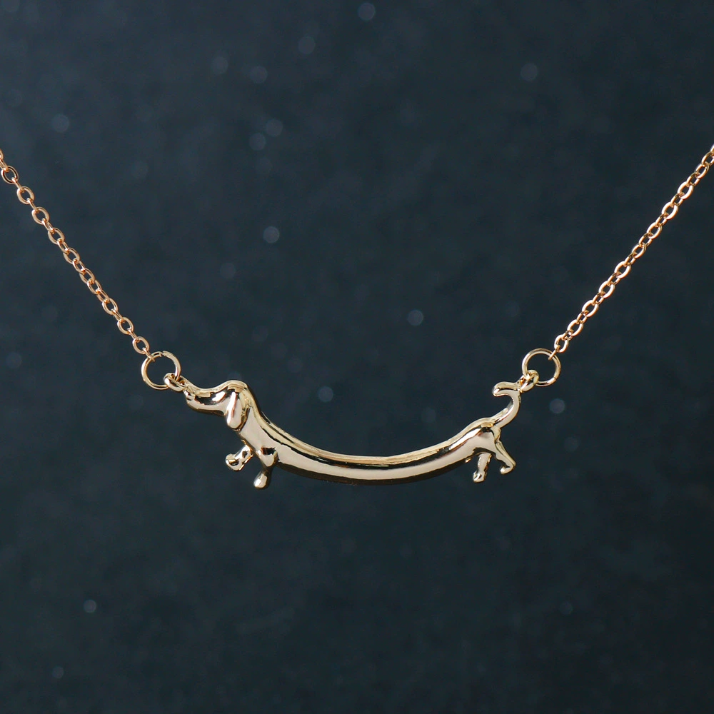 Dachshund Necklace - Wear a smile on your neck