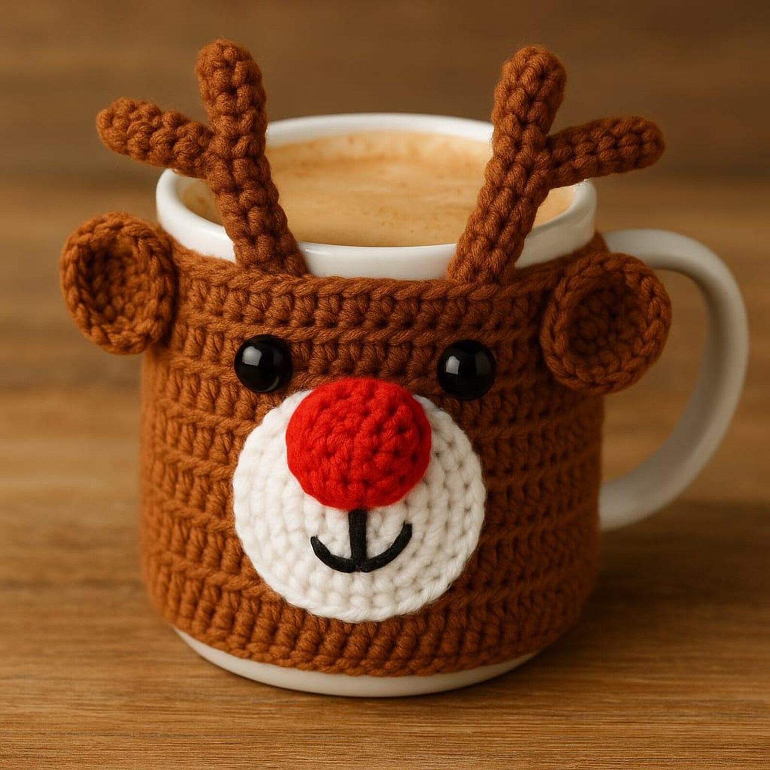 Reindeer Mug Cozy - Decor Cozy Christmas