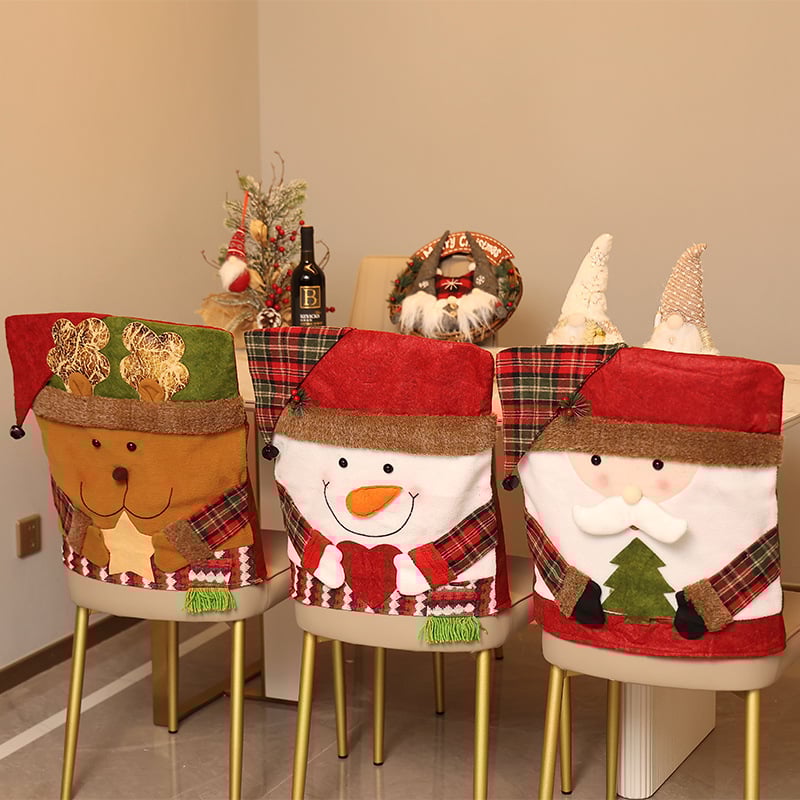Cute Christmas Chair Covers🔥BUY MORE SAVE MORE