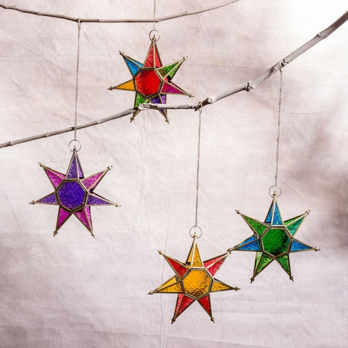 ⭐Star Hanging Candle Holders