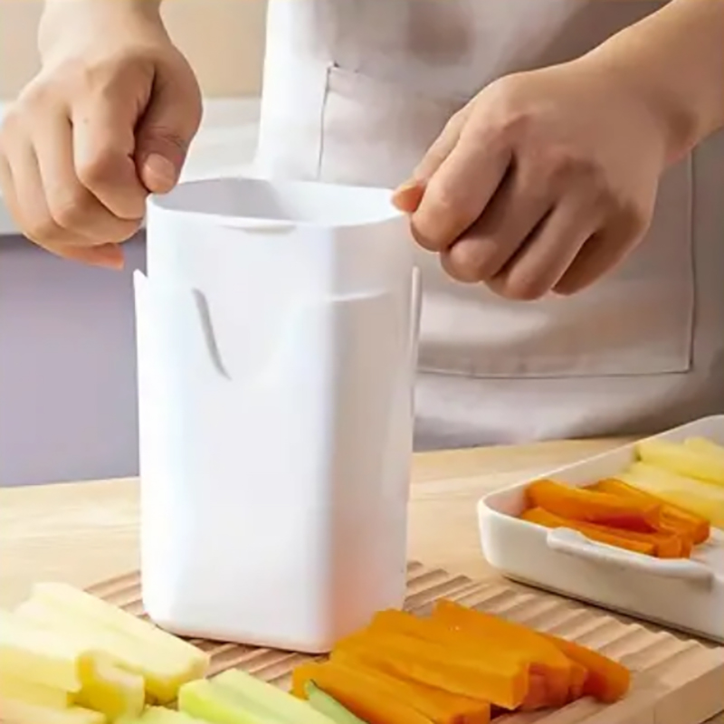 Chip Chop🥔🌶️🥒 - 2 in 1 French Fry Cutter