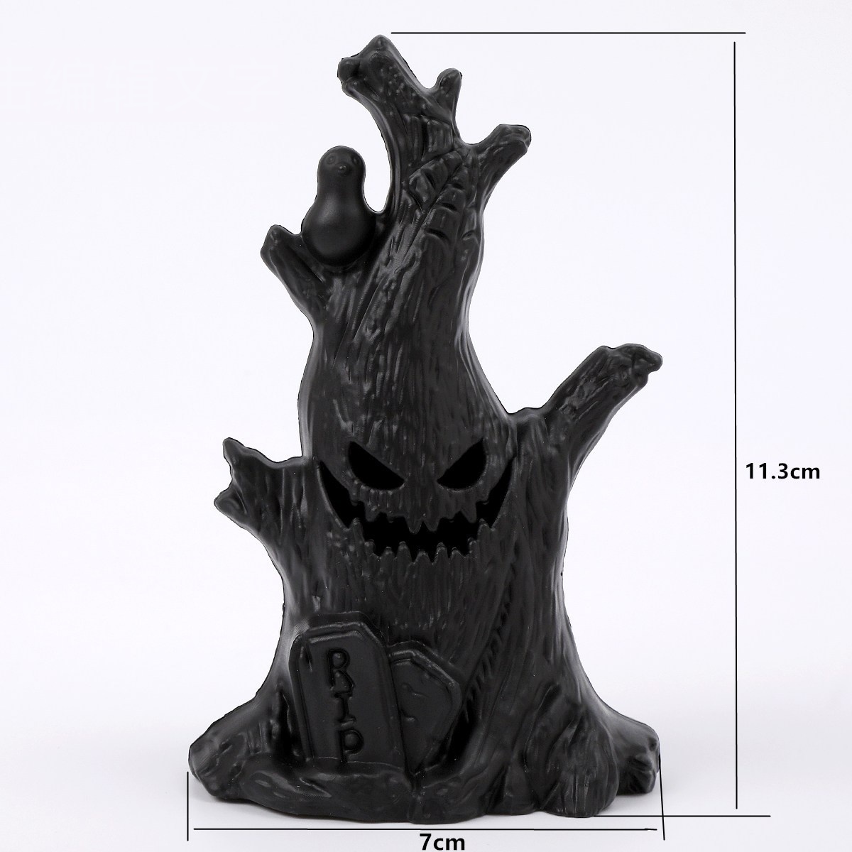 Halloween Ghost Stump Light Ornament