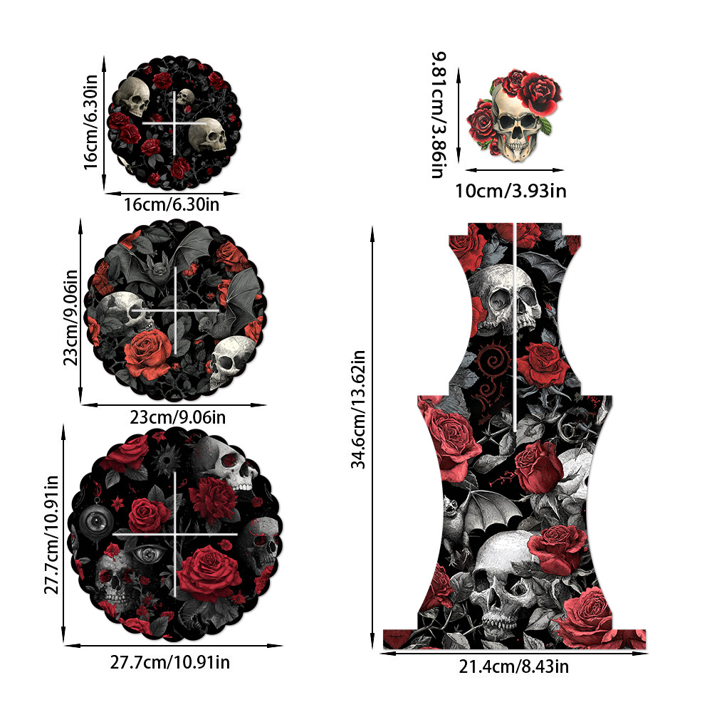 🎃Hot Sale 49%OFF-🍰Halloween Dessert Decoration Stands