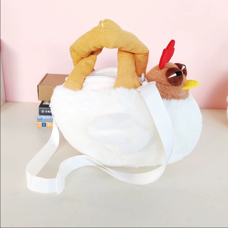🐔Emotional Support Rooster Bag - A weary yet humorous companion😪💪