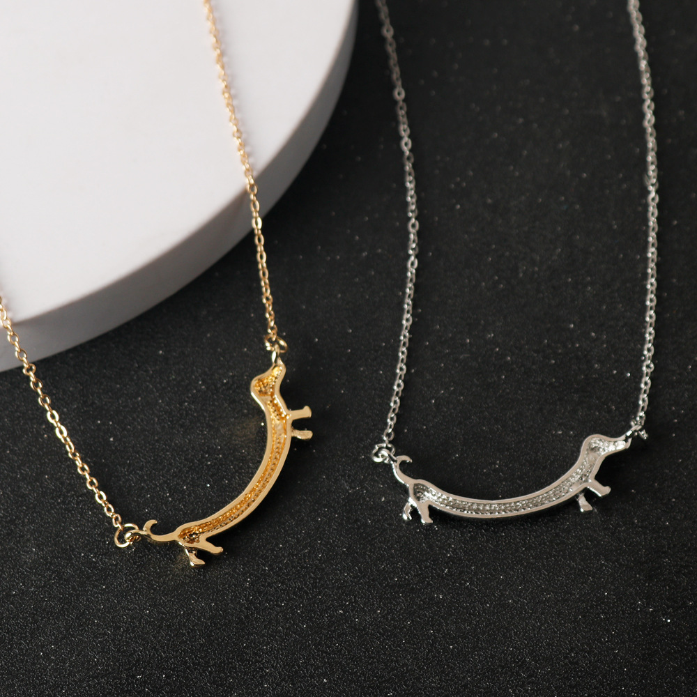 Dachshund Necklace - Wear a smile on your neck
