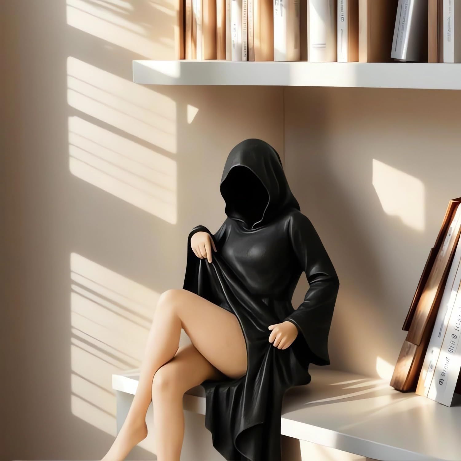 🖤Mysterious Cloak Figurine