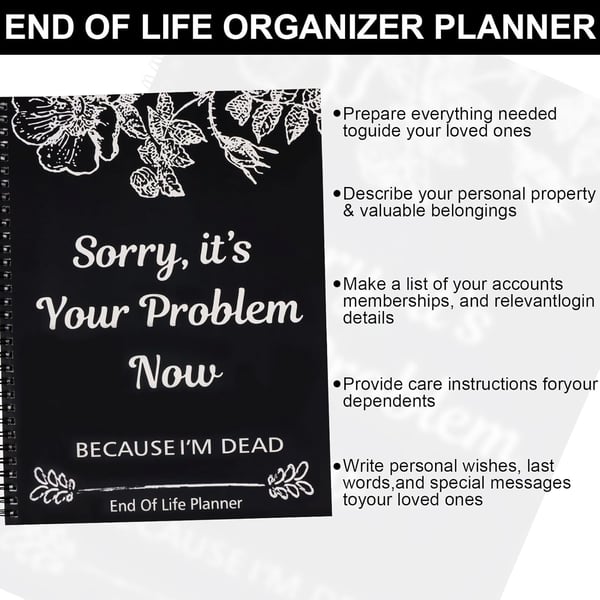 Hot Sale 45% 📓✍️End of Life Planner