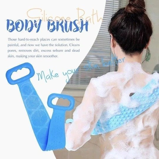 Summer Hot Sale 47% OFF - Silicone Bath Body Brush (BUY 3 FREE SHIPPING NOW)