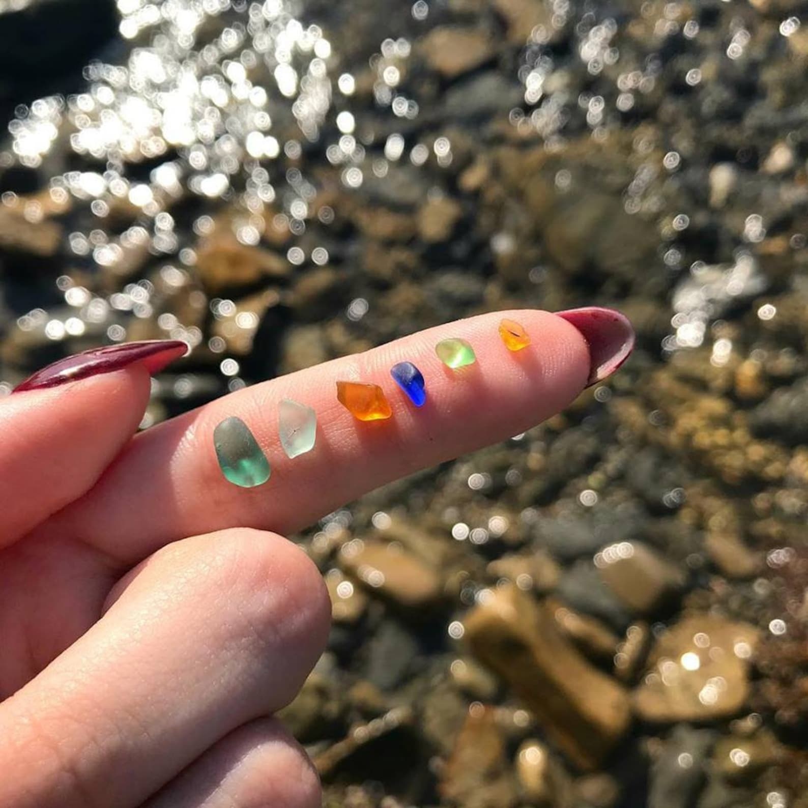 ✨Sea Glass Necklace - DIY your Exclusive Memory on Neck