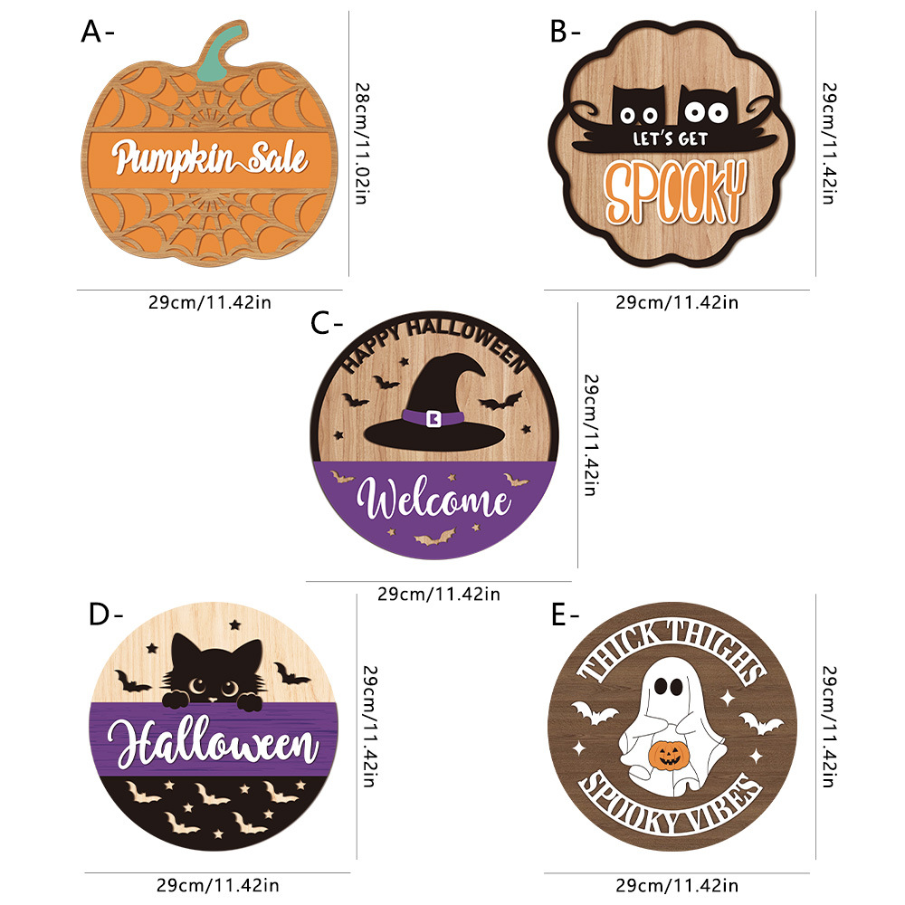 Halloween-Limited Door Hangers - Get into the Halloween spirit early