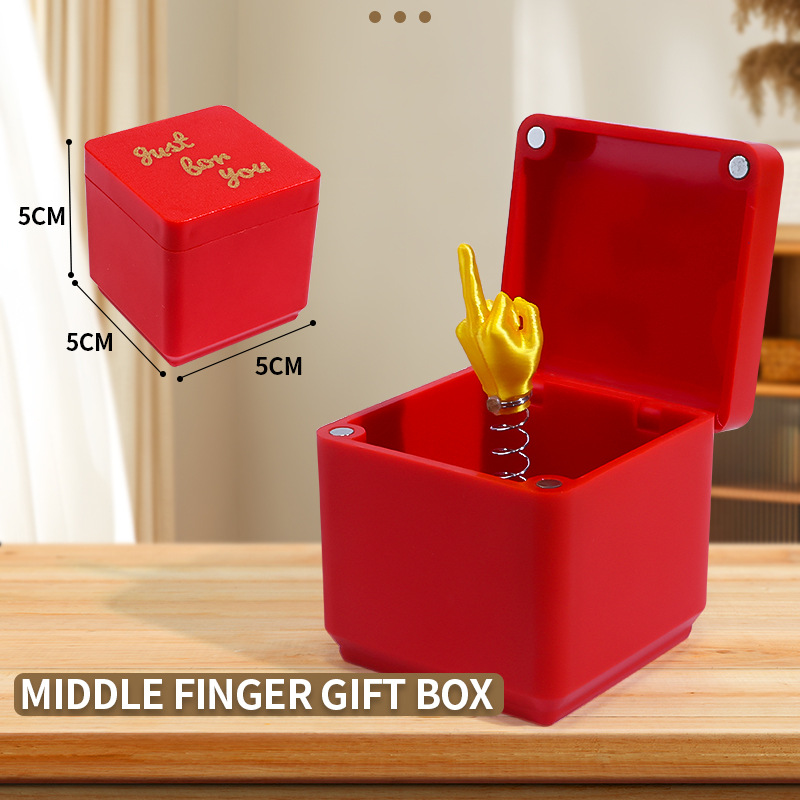 Funny Middle Finger🖕 / Heart❤️ / Rose🌹 Box