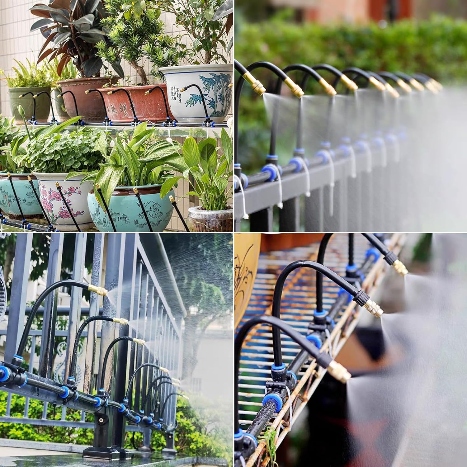 🔥360° Curved Garden Automatic Irrigation System