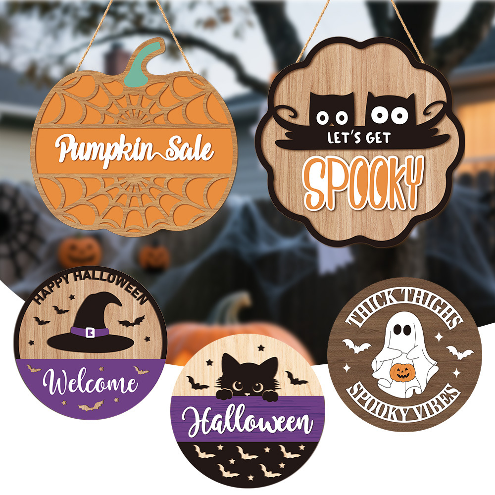 Halloween-Limited Door Hangers - Get into the Halloween spirit early