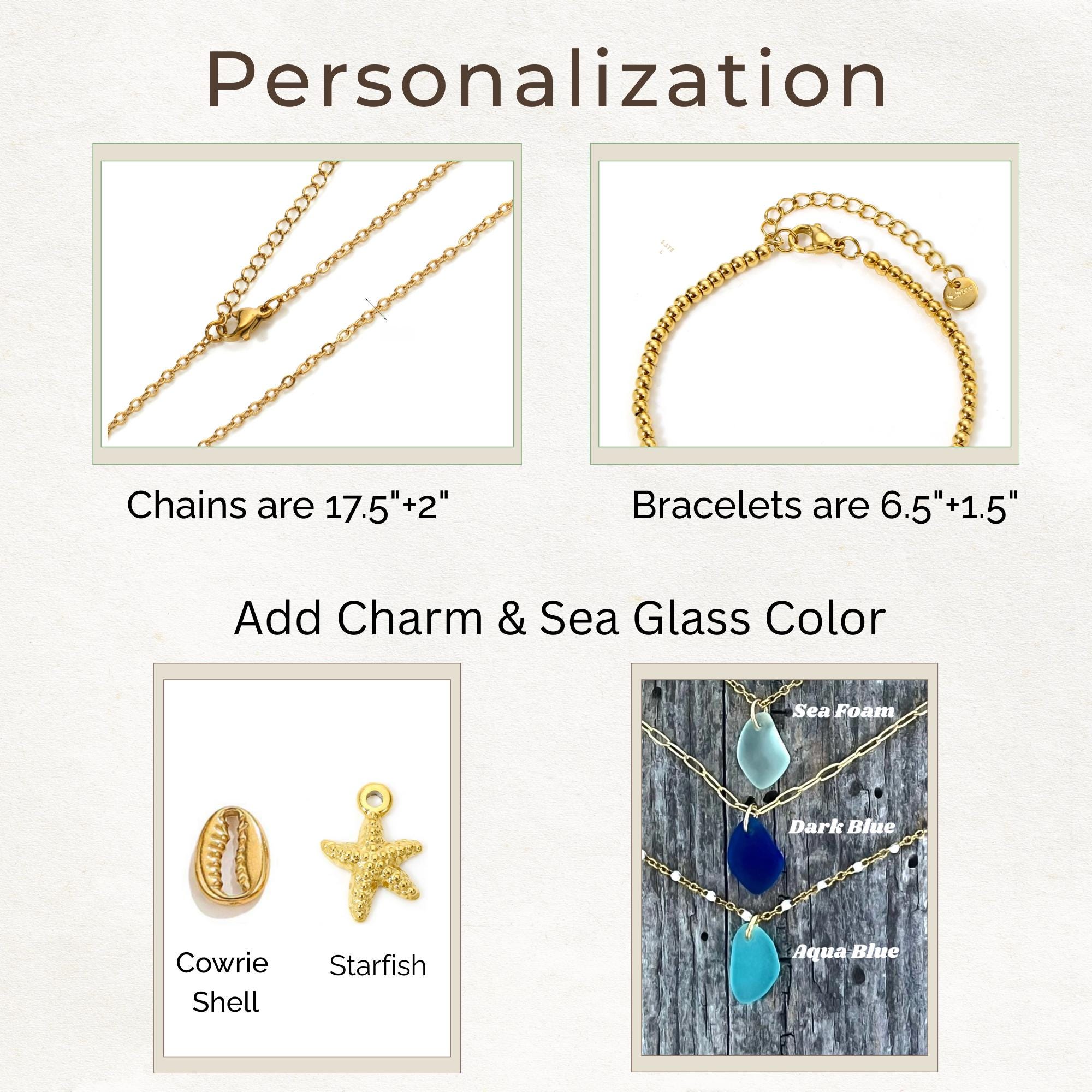 Sister Sea Glass Bracelet