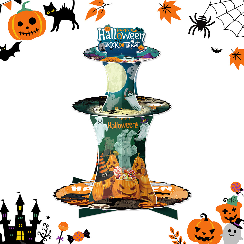 🎃Hot Sale 49%OFF-🍰Halloween Dessert Decoration Stands