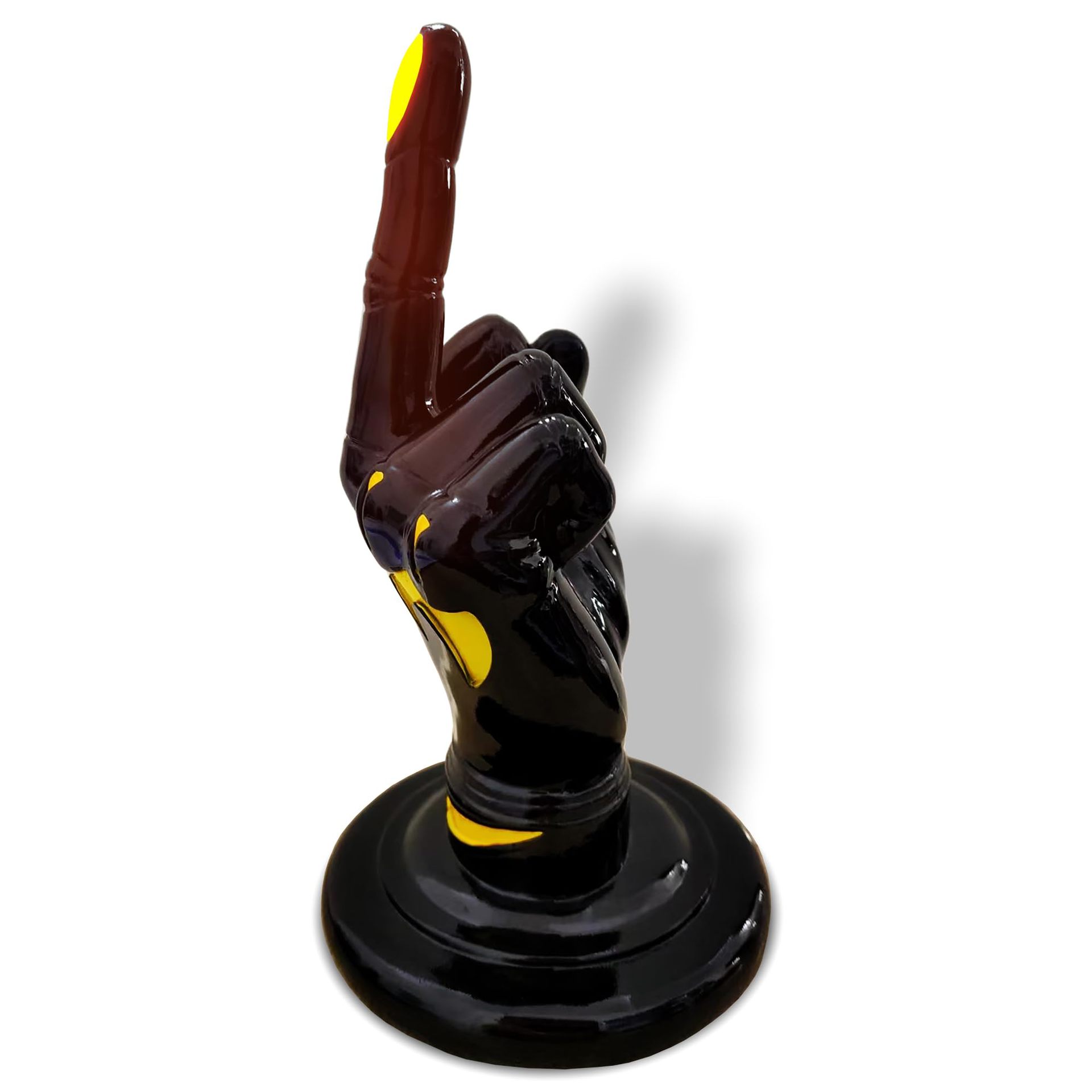 LED Middle Finger Statue 