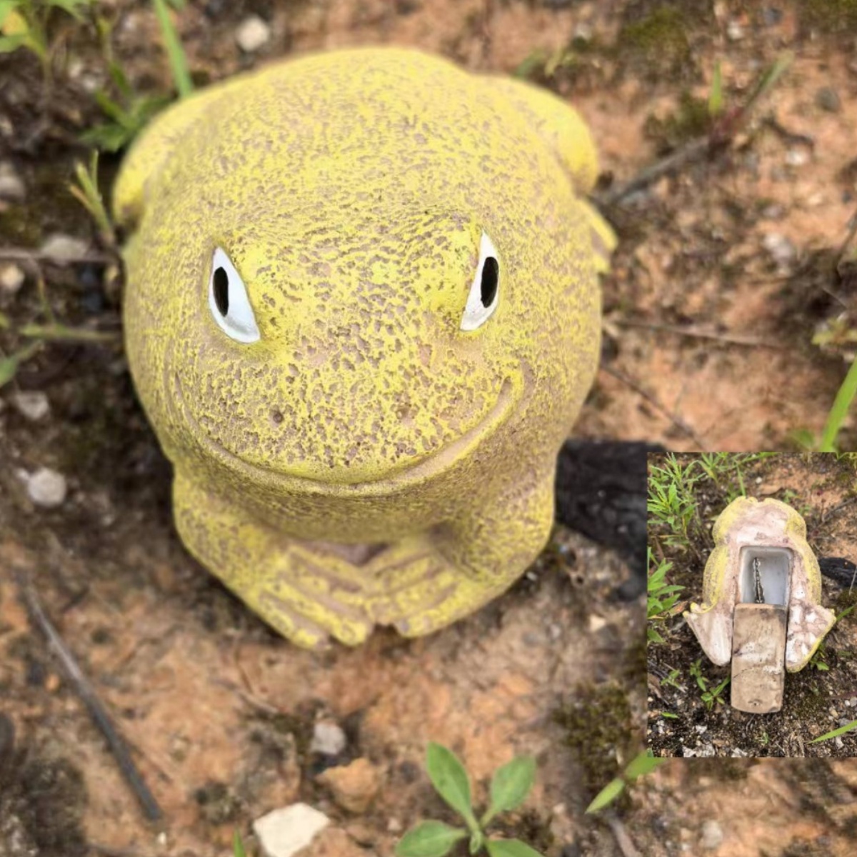 Garden ornament - Hiding Keys and Money