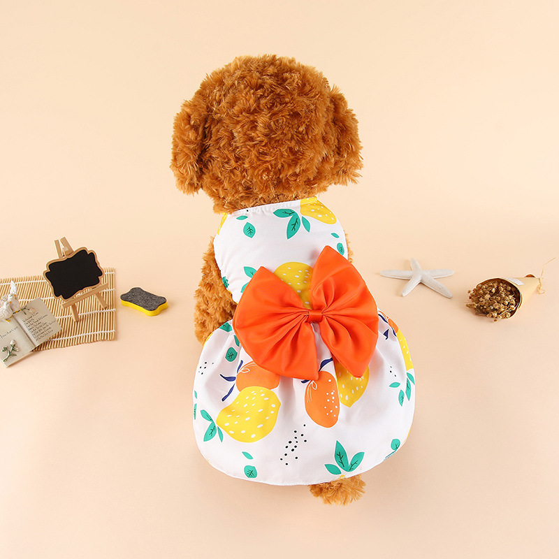Colorful Pet Dress – Adorable & Comfortable for Cats & Dogs!