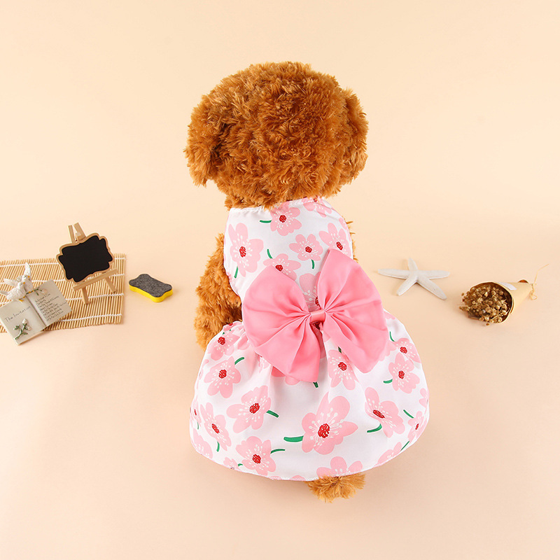 Colorful Pet Dress – Adorable & Comfortable for Cats & Dogs!