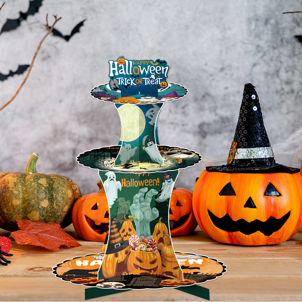 🎃Hot Sale 49%OFF-🍰Halloween Dessert Decoration Stands