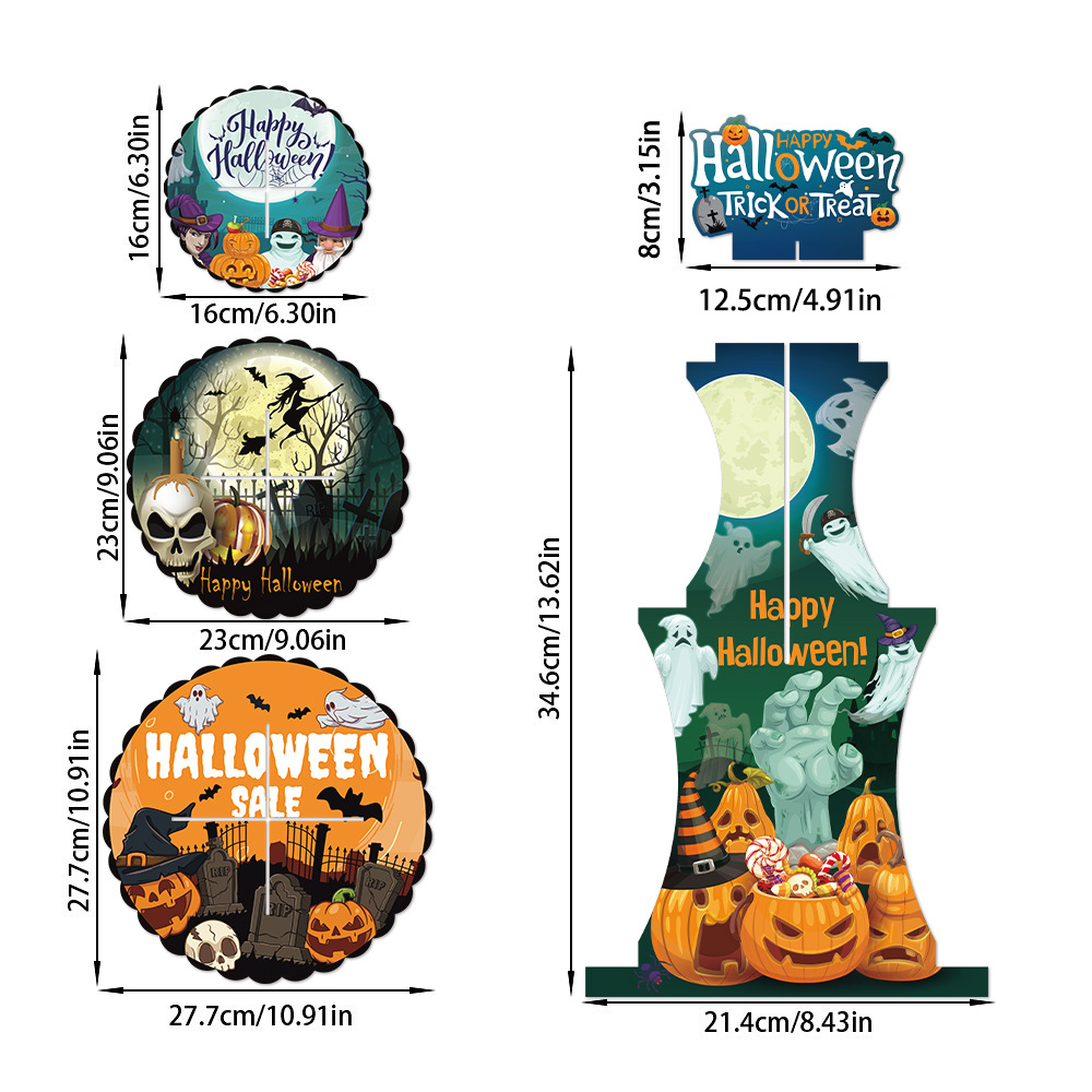 🎃Hot Sale 49%OFF-🍰Halloween Dessert Decoration Stands