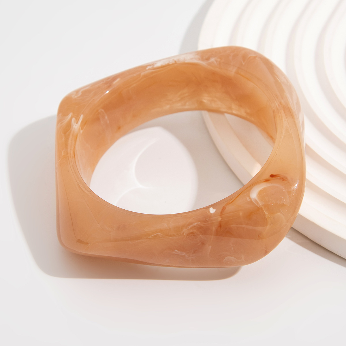 Acrylic Statement Bangle – Bold, Colorful & Versatile