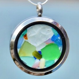 ✨Sea Glass Necklace - DIY your Exclusive Memory on Neck