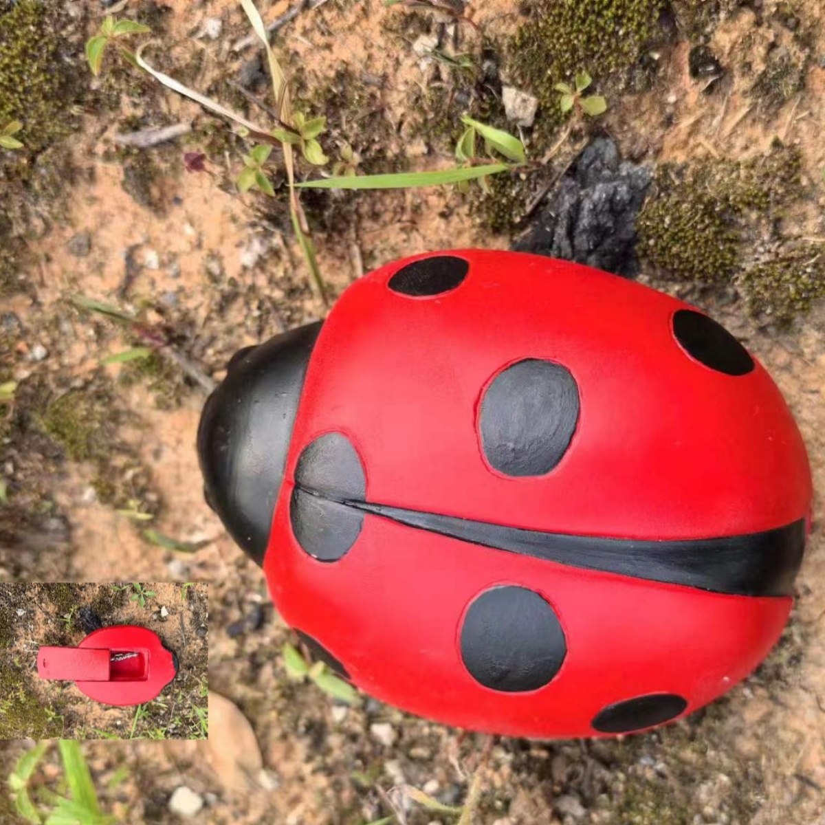 Garden ornament - Hiding Keys and Money